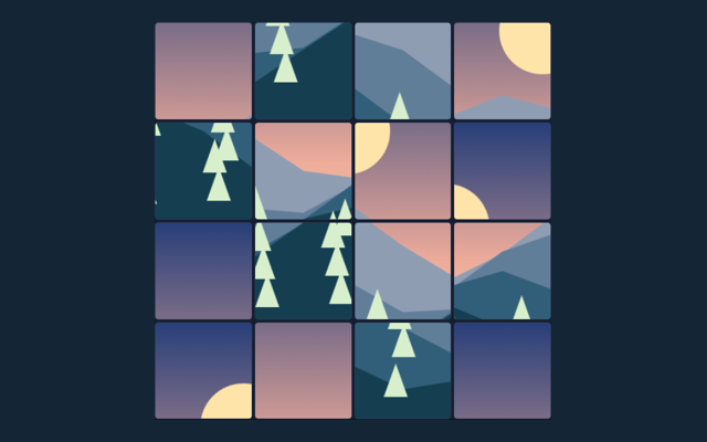 Jigsaw Puzzle playing interface